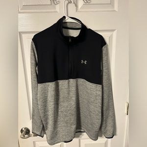 under armour quarter zip (1/4). Pull over loose fit